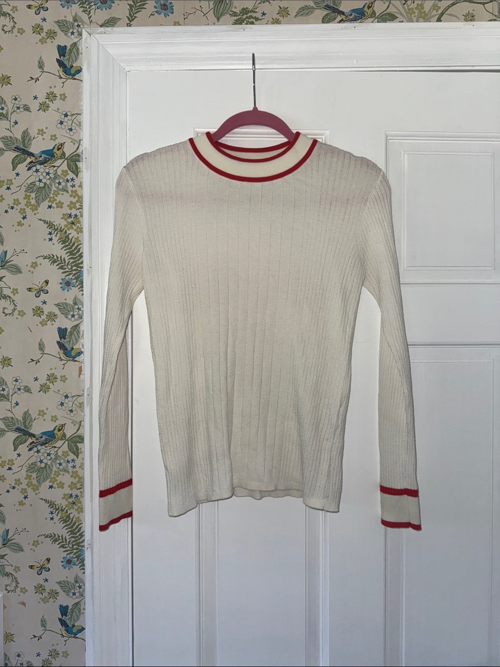 Ebba Trimmed Pullover by Just Female Size S